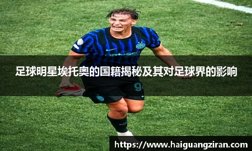 足球明星埃托奥的国籍揭秘及其对足球界的影响